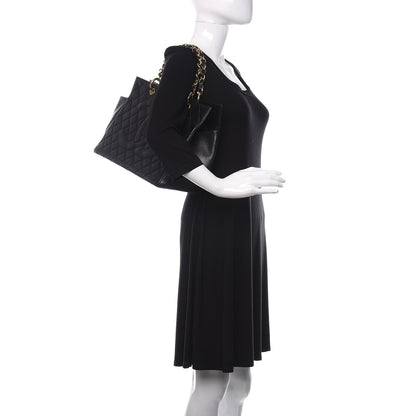 Chanel Caviar Quilted Timeless CC Tote Black 2 of 10