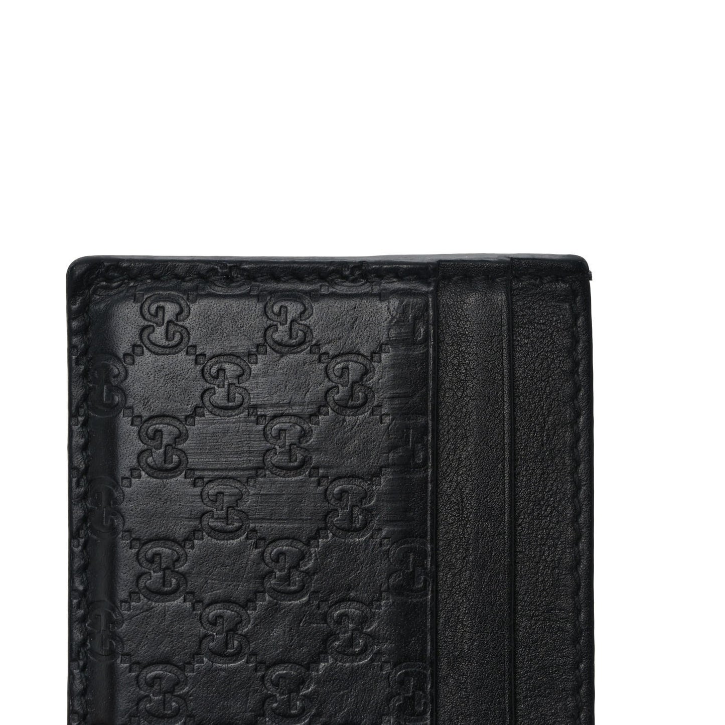 Microguccissima Card Holder Black