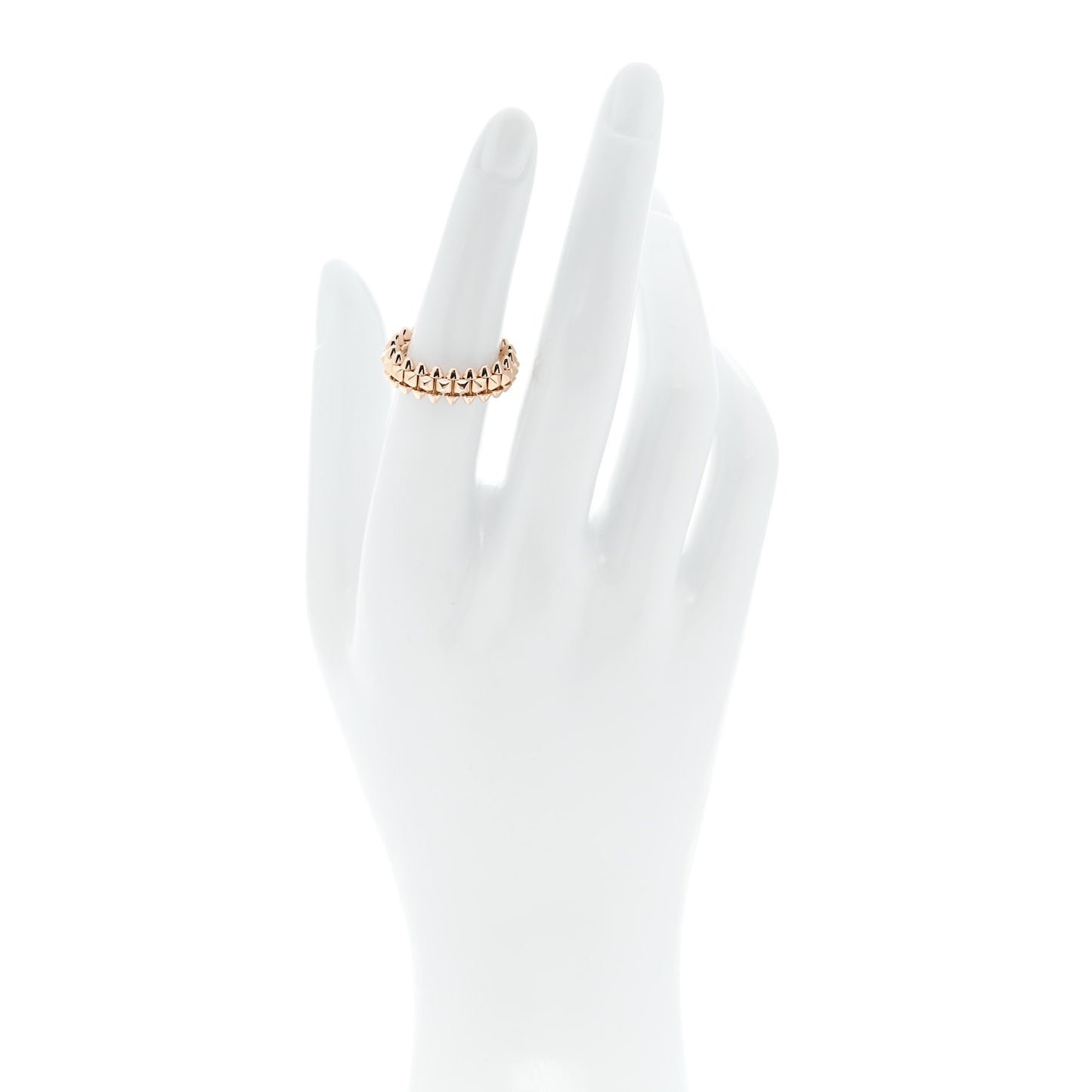 18K Pink Gold SM Clash De Cartier Ring 51 5.75