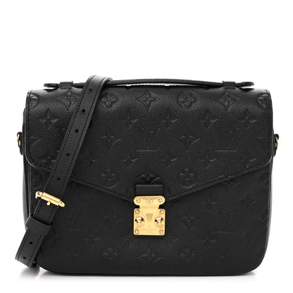 Louis Vuitton Empreinte Pochette Metis Black 1 of 12