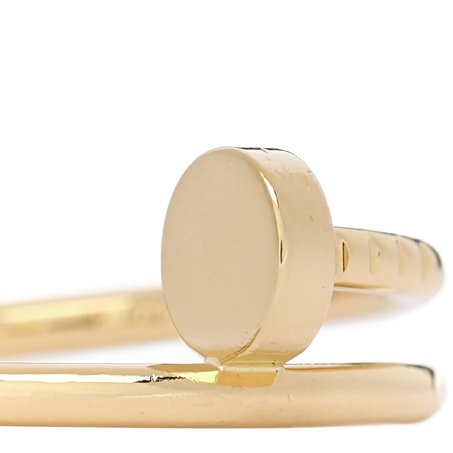 Cartier 18K Yellow Gold Small Juste Un Clou Ring 52 6 4 of 6