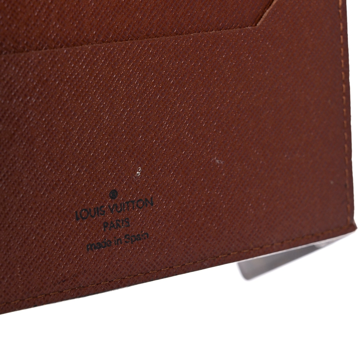 Monogram Desk Agenda Cover