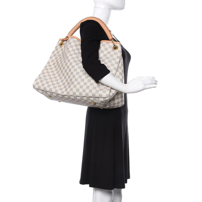 Louis Vuitton Damier Azur Artsy MM 2 of 11