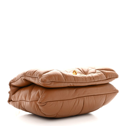 Mulberry Nappa Pillow Quilted Little Softie Bag Tobacco Brown 4 of 11
