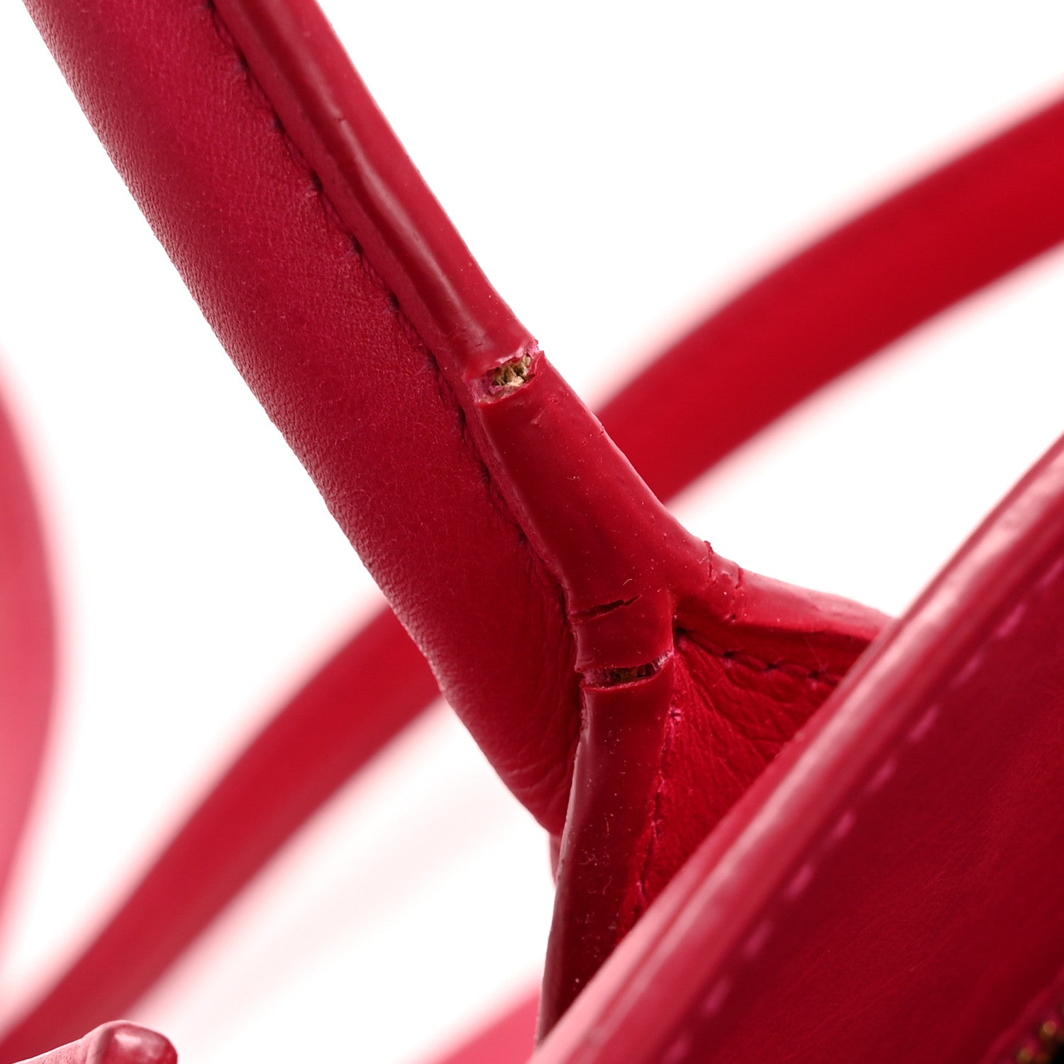 Saint Laurent Calfskin Small Sac De Jour Lipstick Fuchsia 10 of 13
