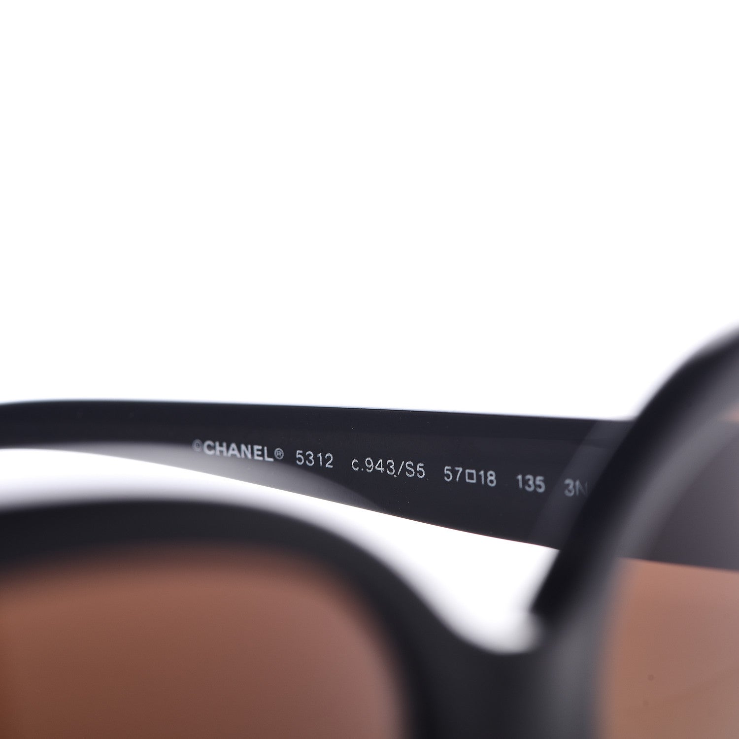 Chanel Signature Oval Sunglasses 5312 Black 5 of 7
