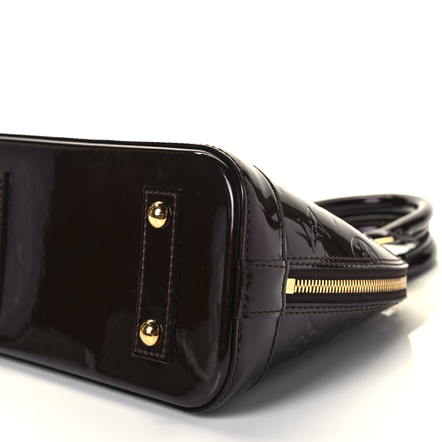Louis Vuitton Vernis Alma BB Amarante 8 of 8