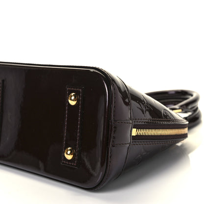 Louis Vuitton Vernis Alma BB Amarante 8 of 8