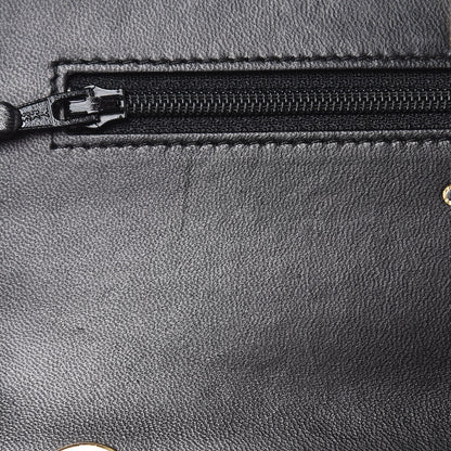 Chanel Lambskin Quilted Trendy CC Wallet On Chain WOC Black 14 of 14