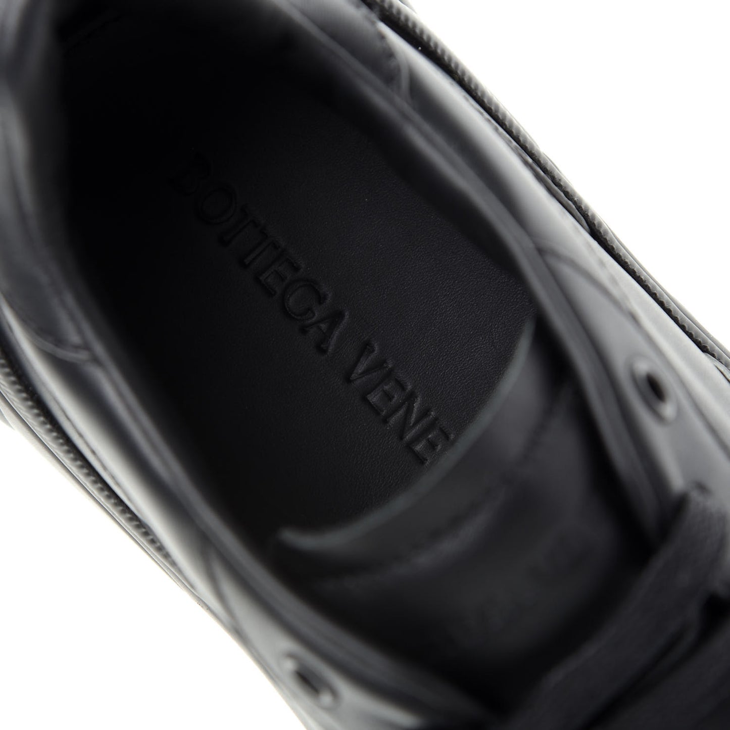 Calfskin Mens The Speedster Sneakers 42 Black