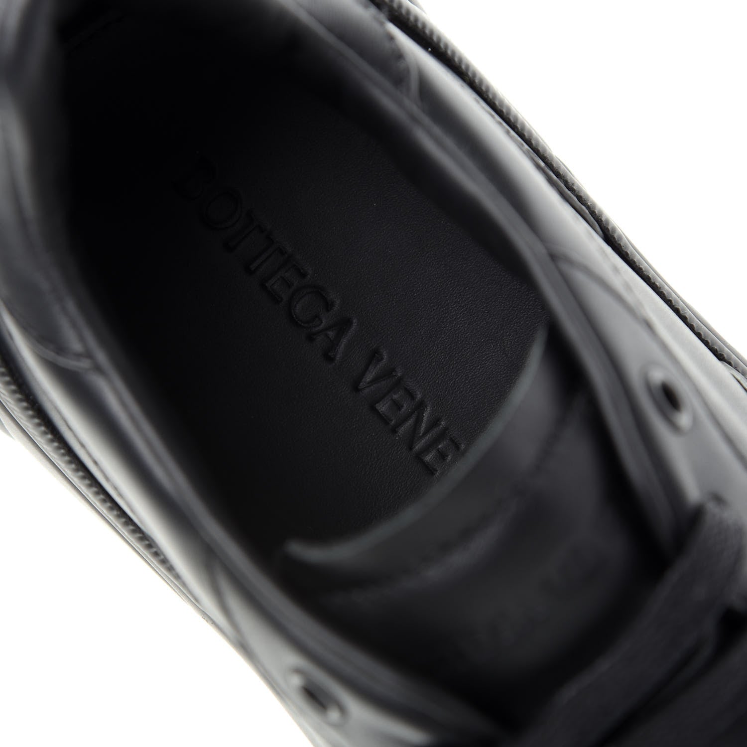 Bottega Veneta Calfskin Mens The Speedster Sneakers 42 Black 8 of 10