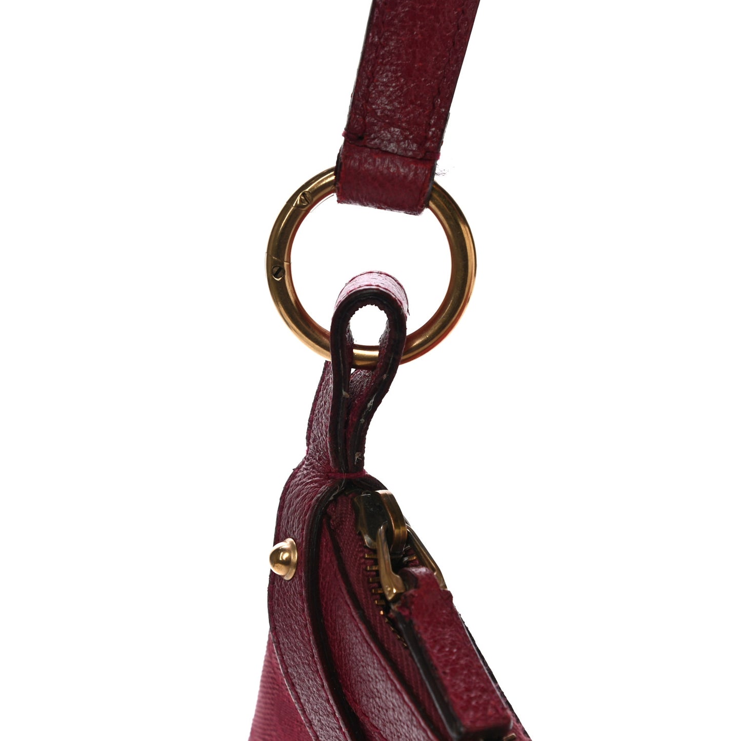 Monogram Horsebit Hobo Fuschia