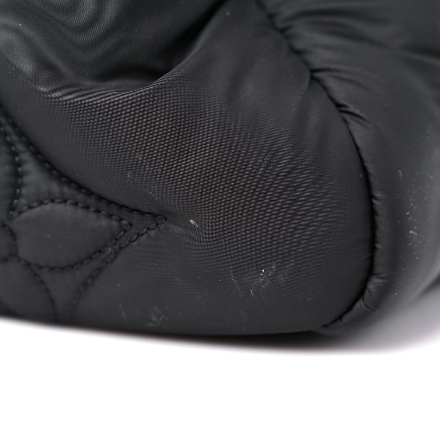 Econyl Monogram Pillow Giant Onthego MM Black