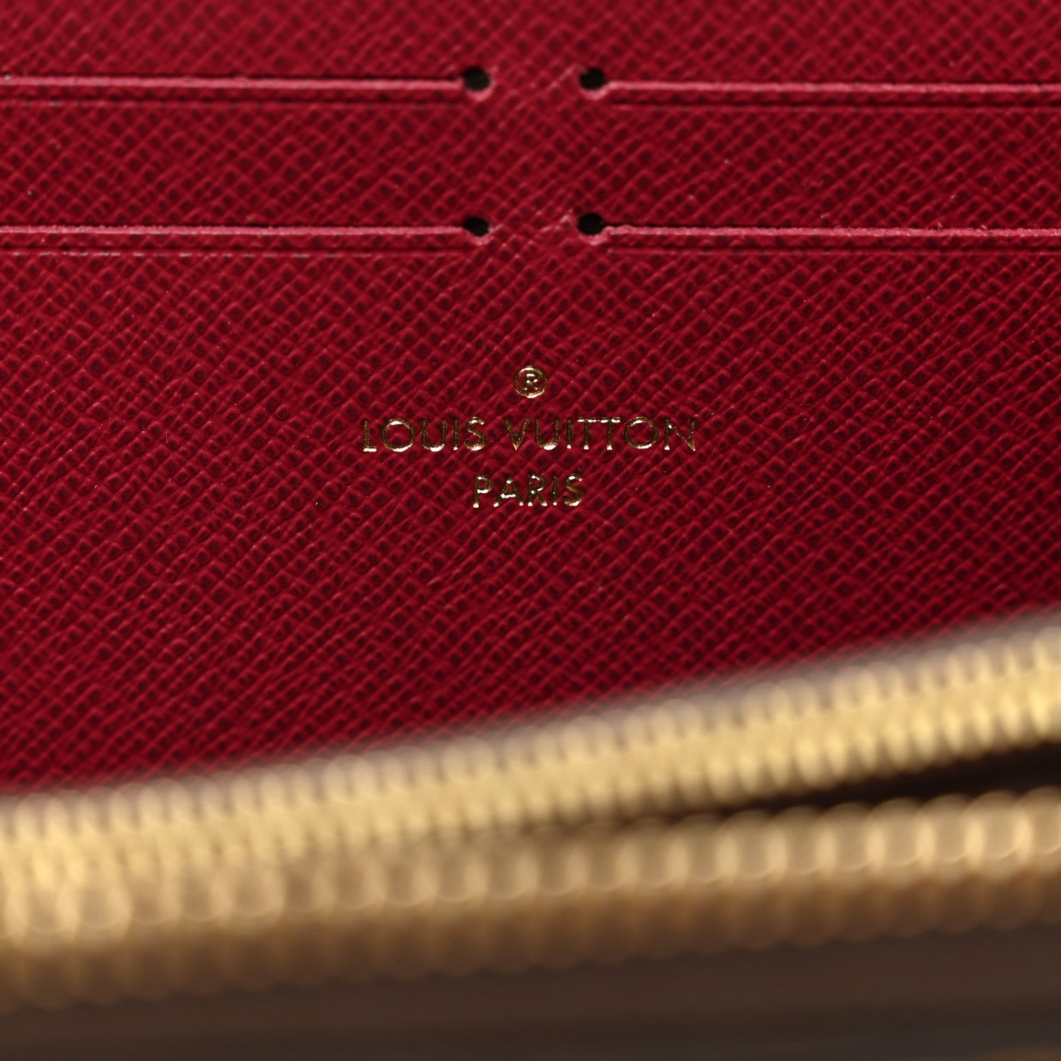 Louis Vuitton Monogram Clemence Wallet Fuchsia 6 of 7