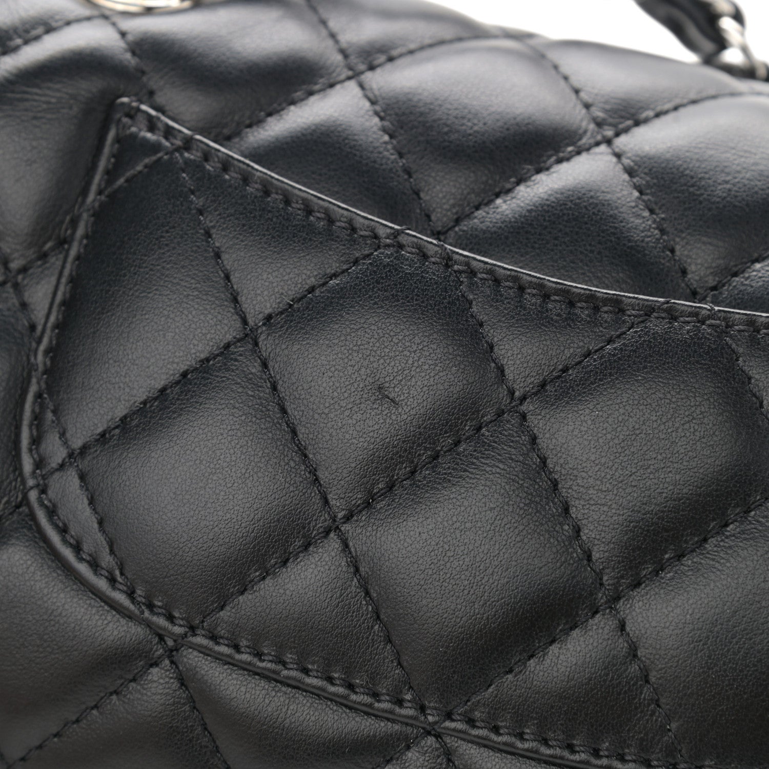 Chanel Calfskin Quilted CC Uniform Flap Belt Bag Black 10 of 10