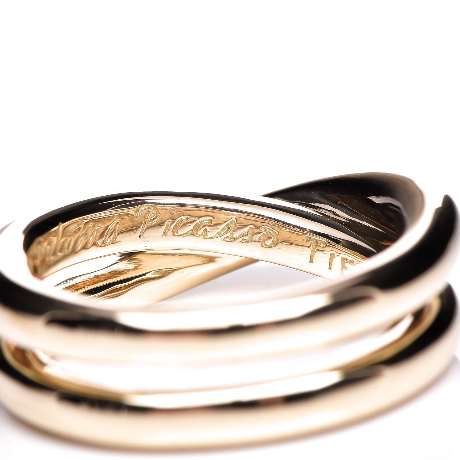 Tiffany 18K Yellow Gold Paloma Picasso Le Cercle Ring 52 6 6 of 8