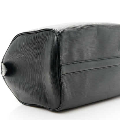 Louis Vuitton Epi Speedy 25 Black 11 of 13