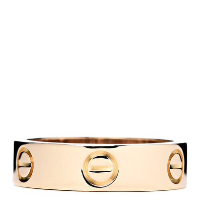 Cartier 18K Yellow Gold 5.5mm LOVE Ring 55 7.25 1 of 5