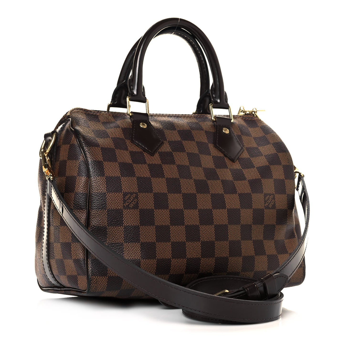 Damier Ebene Speedy Bandouliere 25