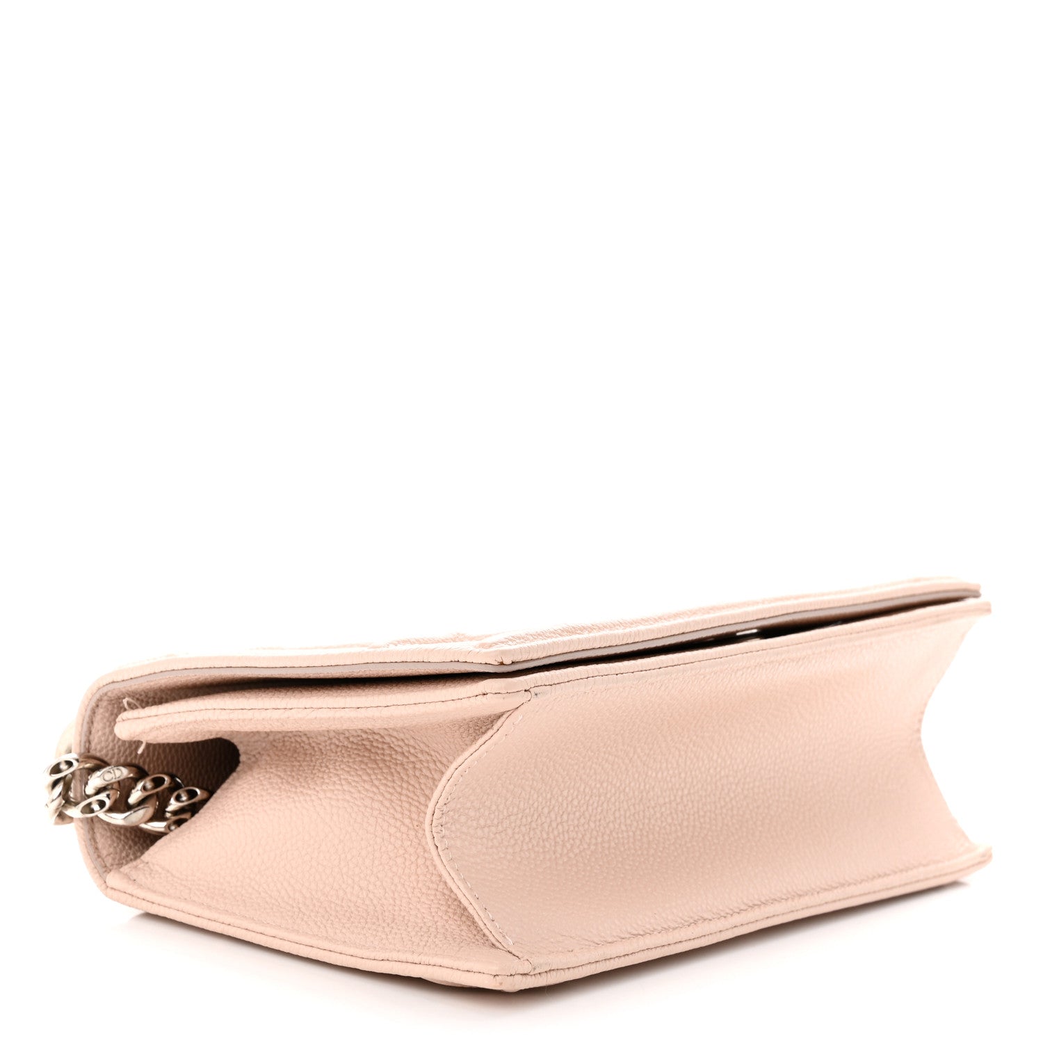 Christian Dior Grained Calfskin Small Diorama Flap Bag Rose Poudre 4 of 14
