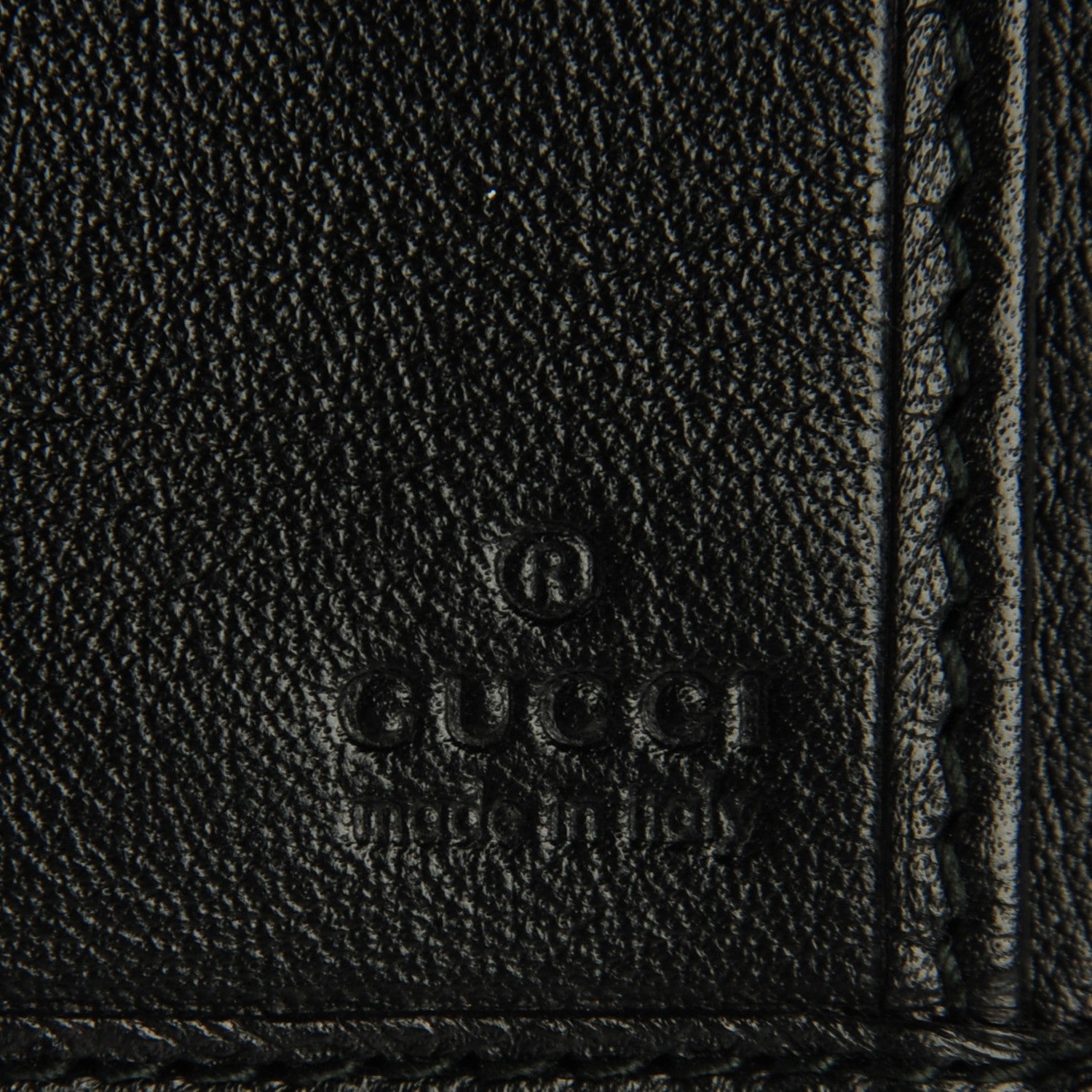 Gucci Guccissima Ladies Web Long Wallet Black 6 of 7