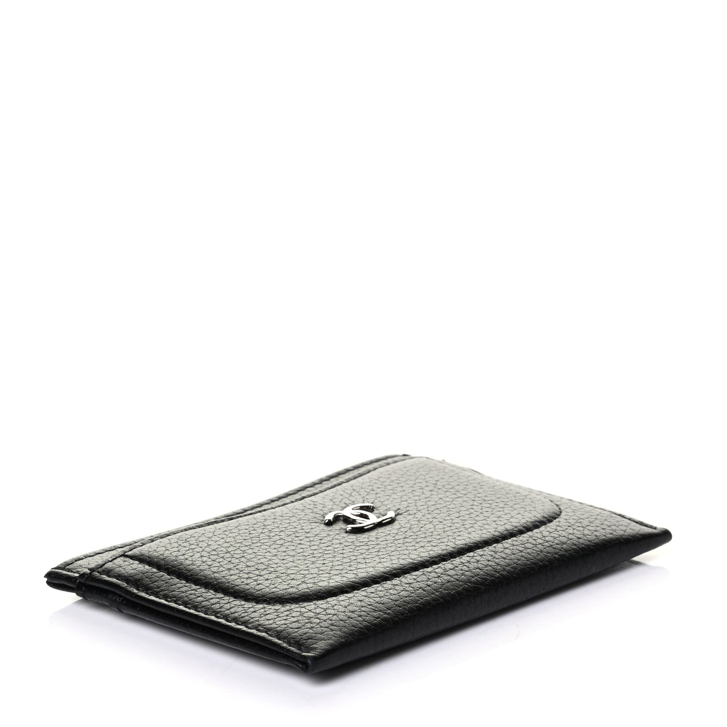 Goatskin CC Card Holder Black