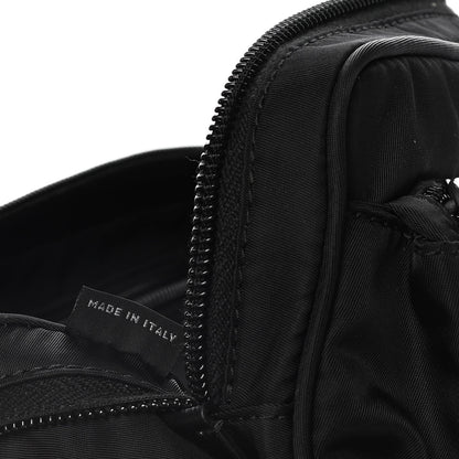 Prada Tessuto Nylon Saffiano Belt Bag Black 10 of 18