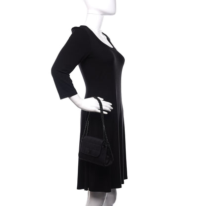 Chanel Nylon Mini Travel Accordion Flap Black 2 of 13