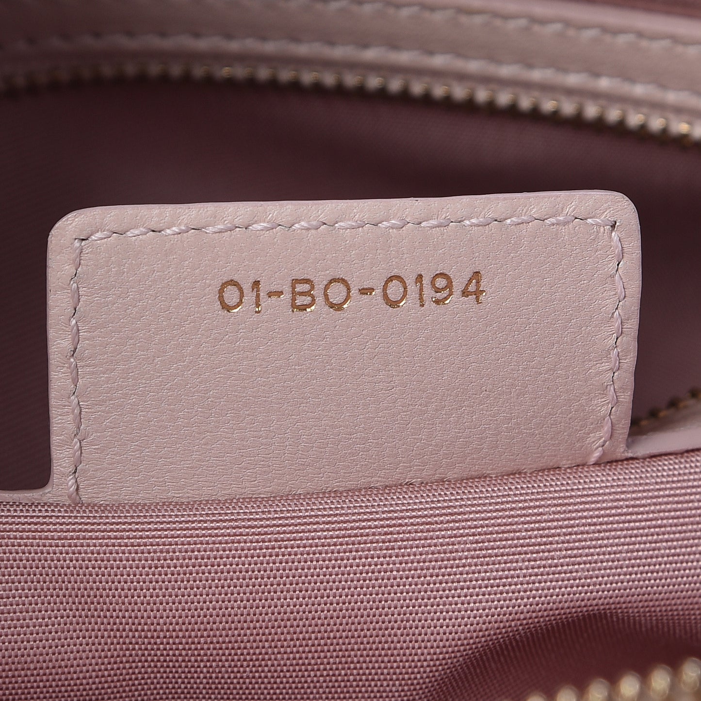 Lambskin Cannage Small Dior Soft Zipped Shopping Tote Light Pink