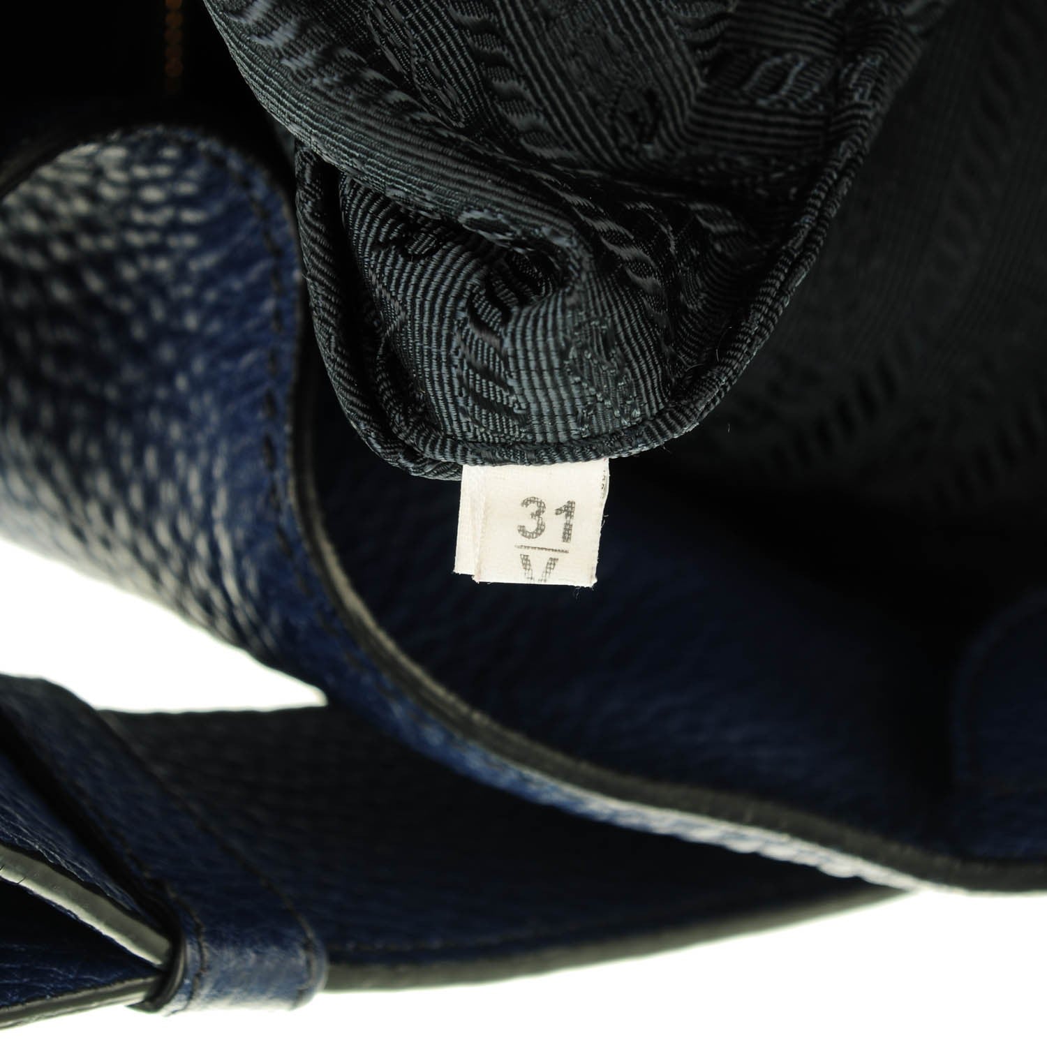 Prada Vitello Daino Hobo Inchiostro 9 of 10