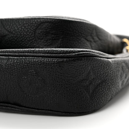 Louis Vuitton Empreinte Monogram Giant Multi Pochette Accessories Black 9 of 11