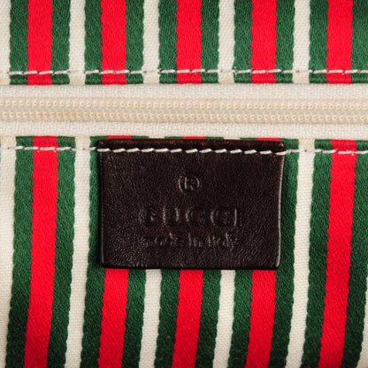 Gucci Monogram New Britt Medium Tote Brown 5 of 7