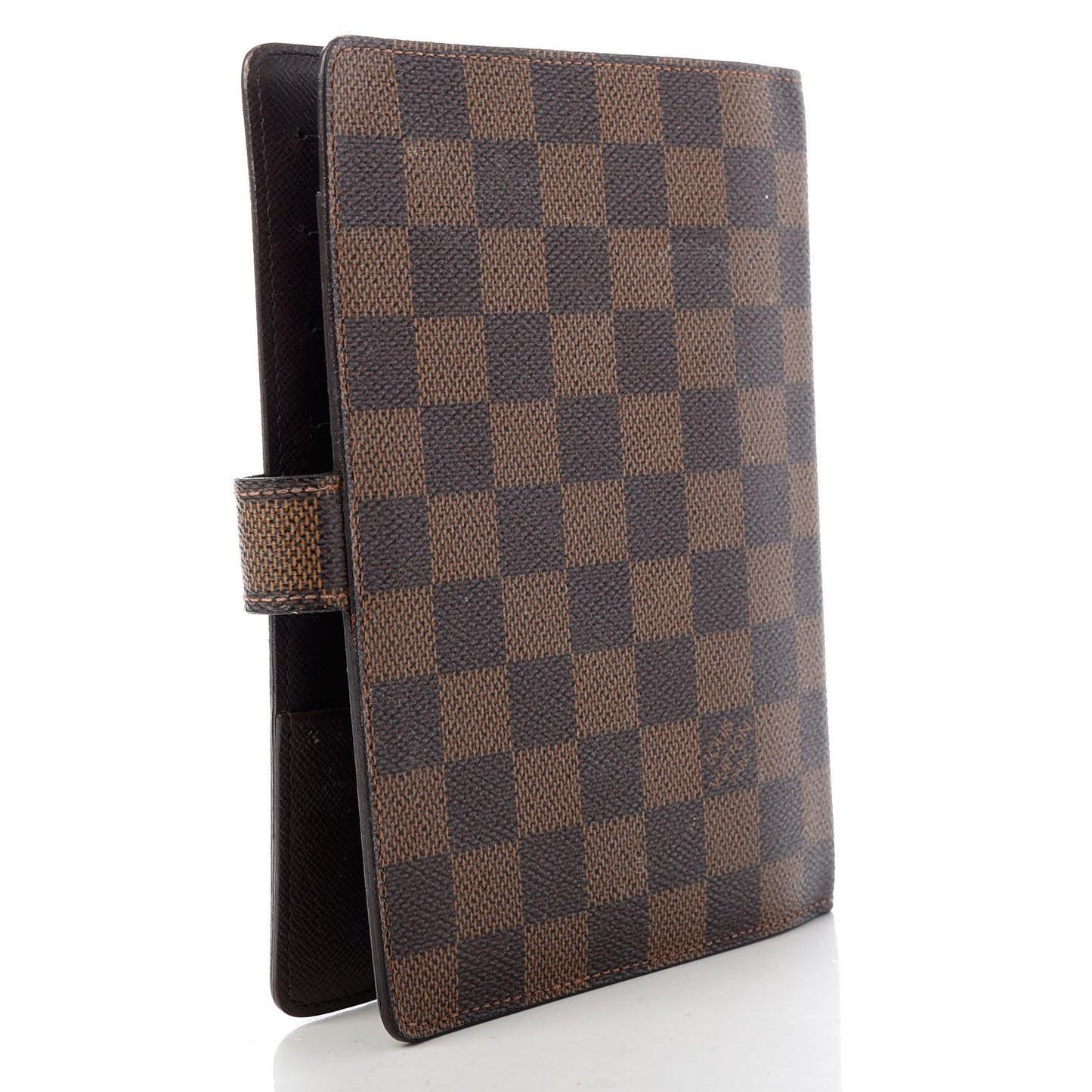 Damier Ebene Medium Ring Agenda Cover