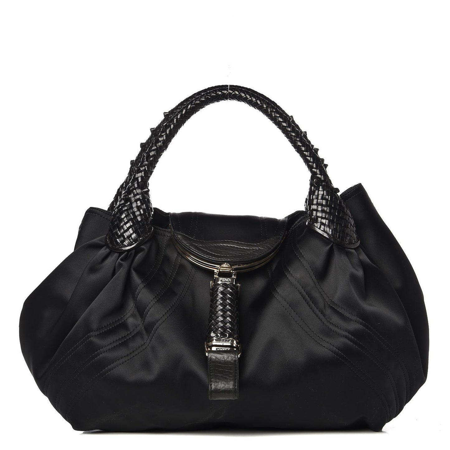 Satin Nappa Spy Black