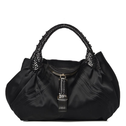Fendi Satin Nappa Spy Black 1 of 8
