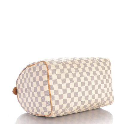 Louis Vuitton Damier Azur Speedy 30 4 of 8