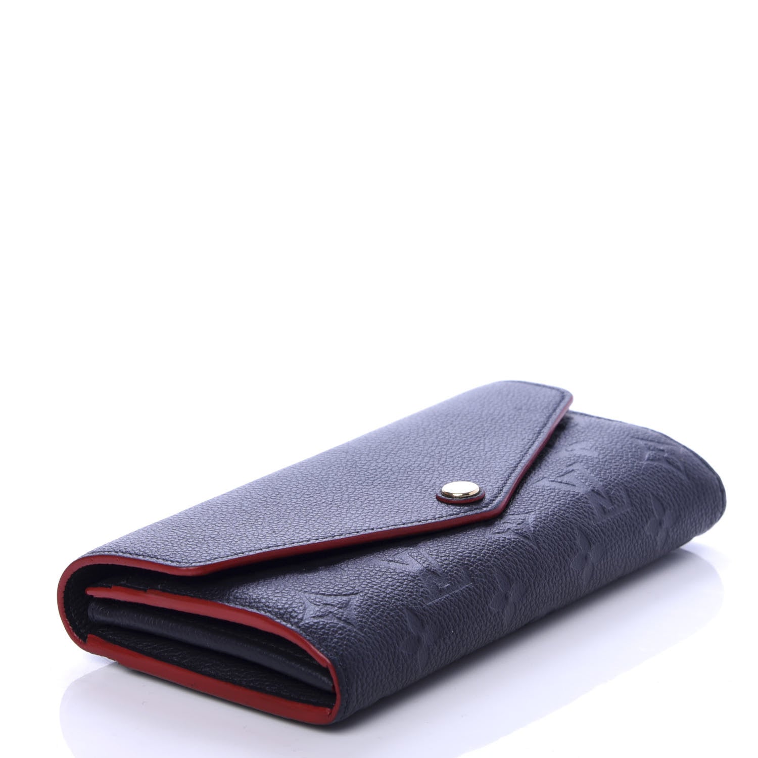 Louis Vuitton Empreinte Sarah Wallet NM Marine Rouge 4 of 8