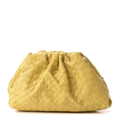 Bottega Veneta Nappa Maxi Intrecciato The Pouch Oversized Clutch Corn 1 of 9