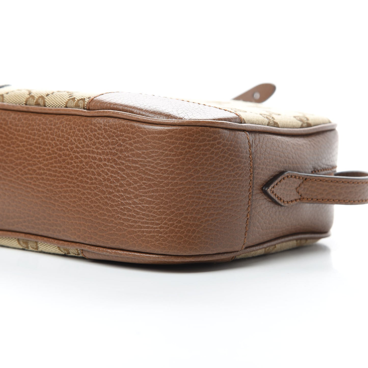 Monogram Mini Bree Messenger Bag Beige Tabacco