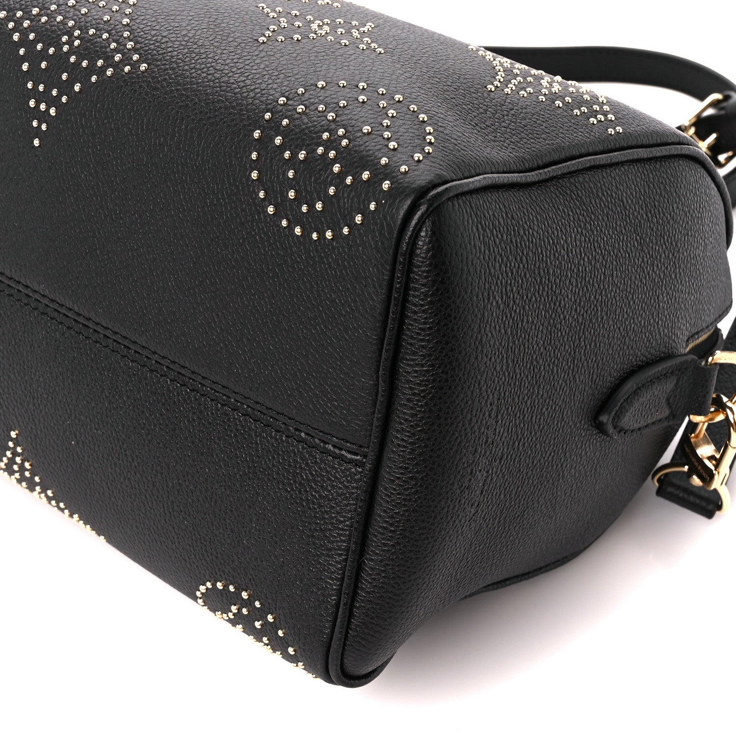 Louis Vuitton Empreinte Monogram Giant Studded Speedy Bandouliere 25 Black 12 of 12