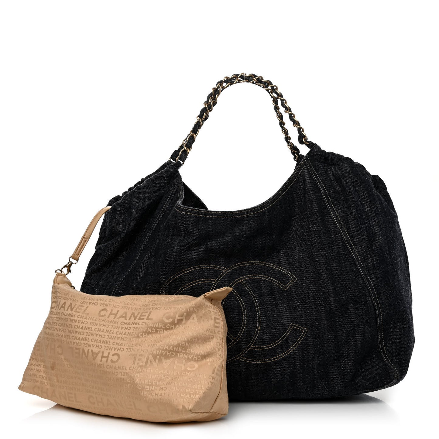 Denim XL Coco Cabas Tote Blue