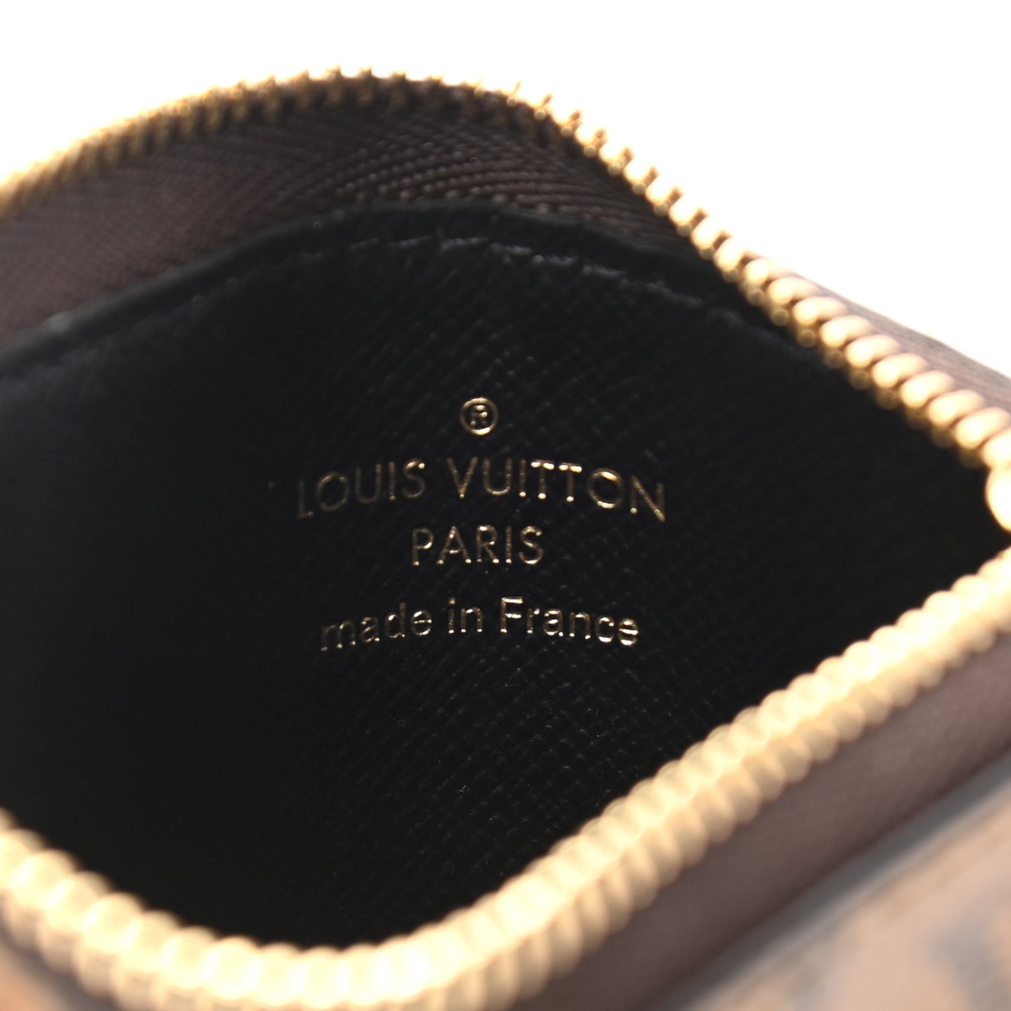 Reverse Monogram Trio Square Pouch