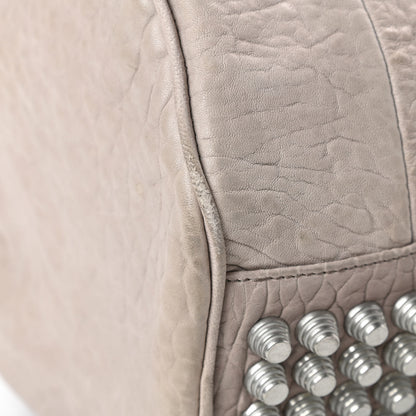 Alexander Wang Pebbled Lambskin Rocco Duffel Grey 9 of 16