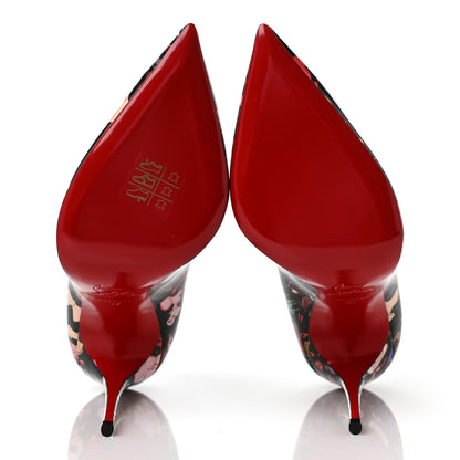 Christian Louboutin Patent Hot Chick 100 Pumps 37 Multicolor 5 of 8