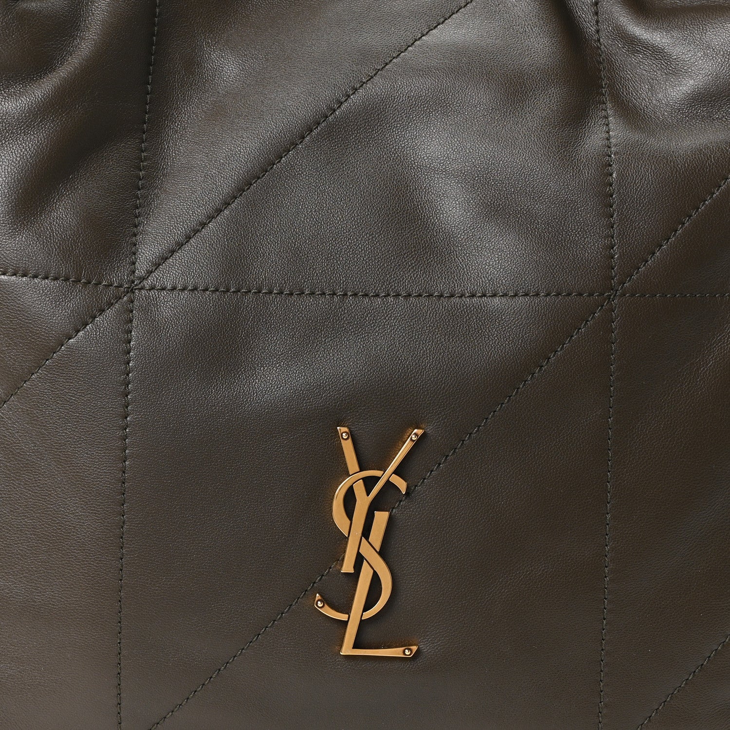 Saint Laurent Lambskin Matelasse Monogram Medium Jamie 4.3 Pochon Light Musk 8 of 10