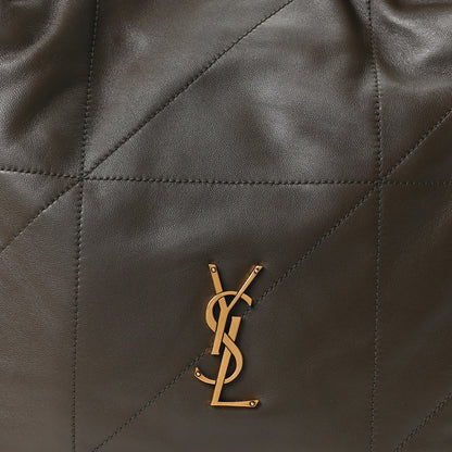 Saint Laurent Lambskin Matelasse Monogram Medium Jamie 4.3 Pochon Light Musk 8 of 10