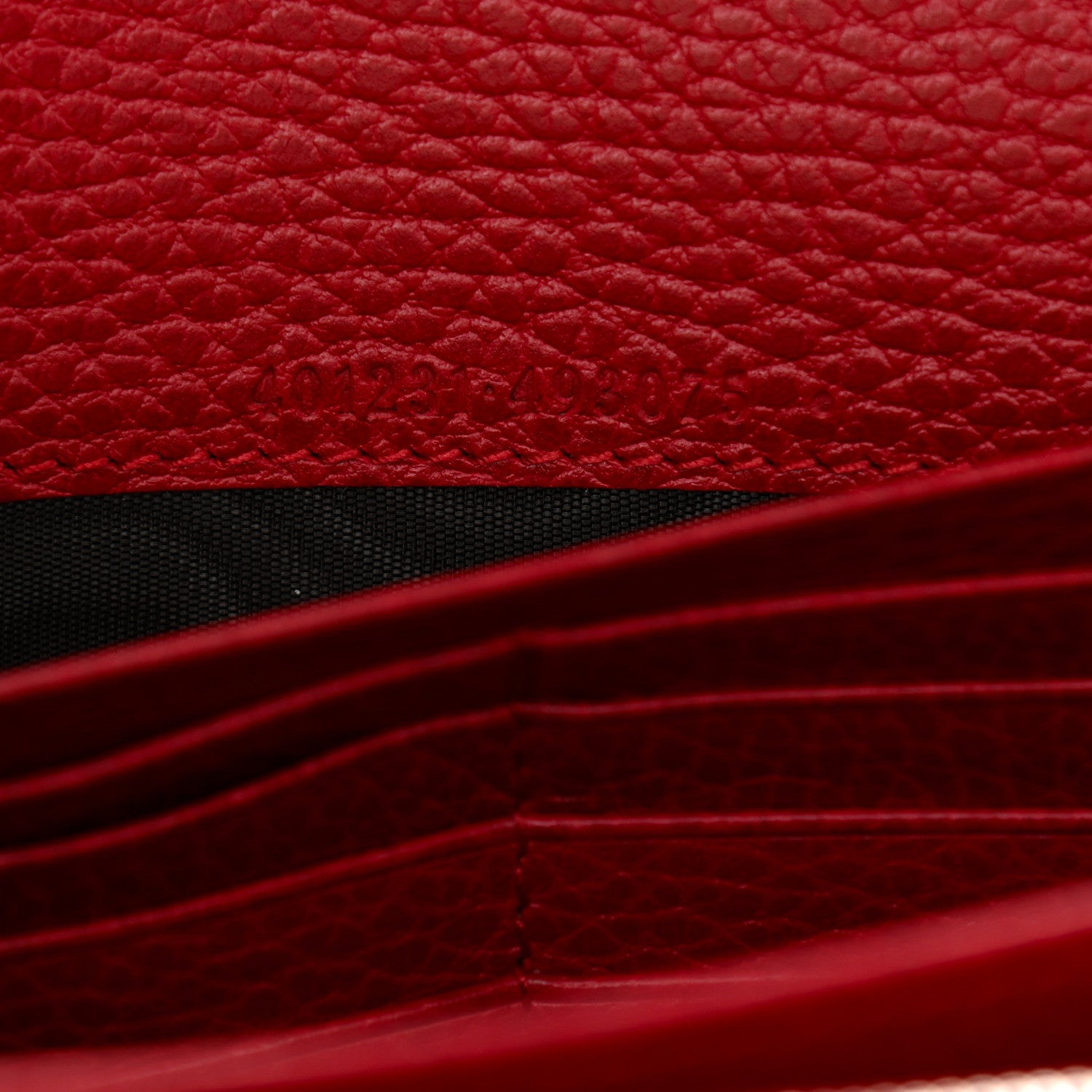 Gucci Calfskin Mini Dionysus Chain Wallet Hibiscus Red 7 of 10