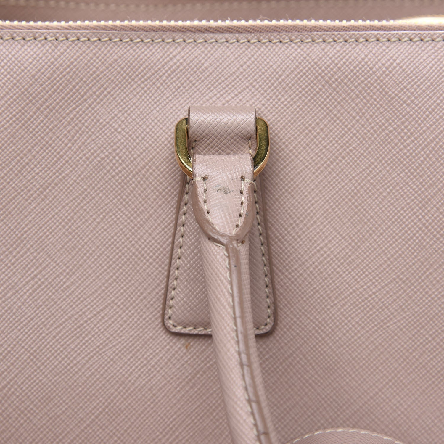 Prada Saffiano Frame Top Handle Bag Cammeo 11 of 13