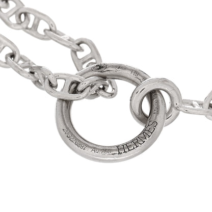 Hermes 18K White Gold Diamond Farandole Bracelet SH 3 of 4
