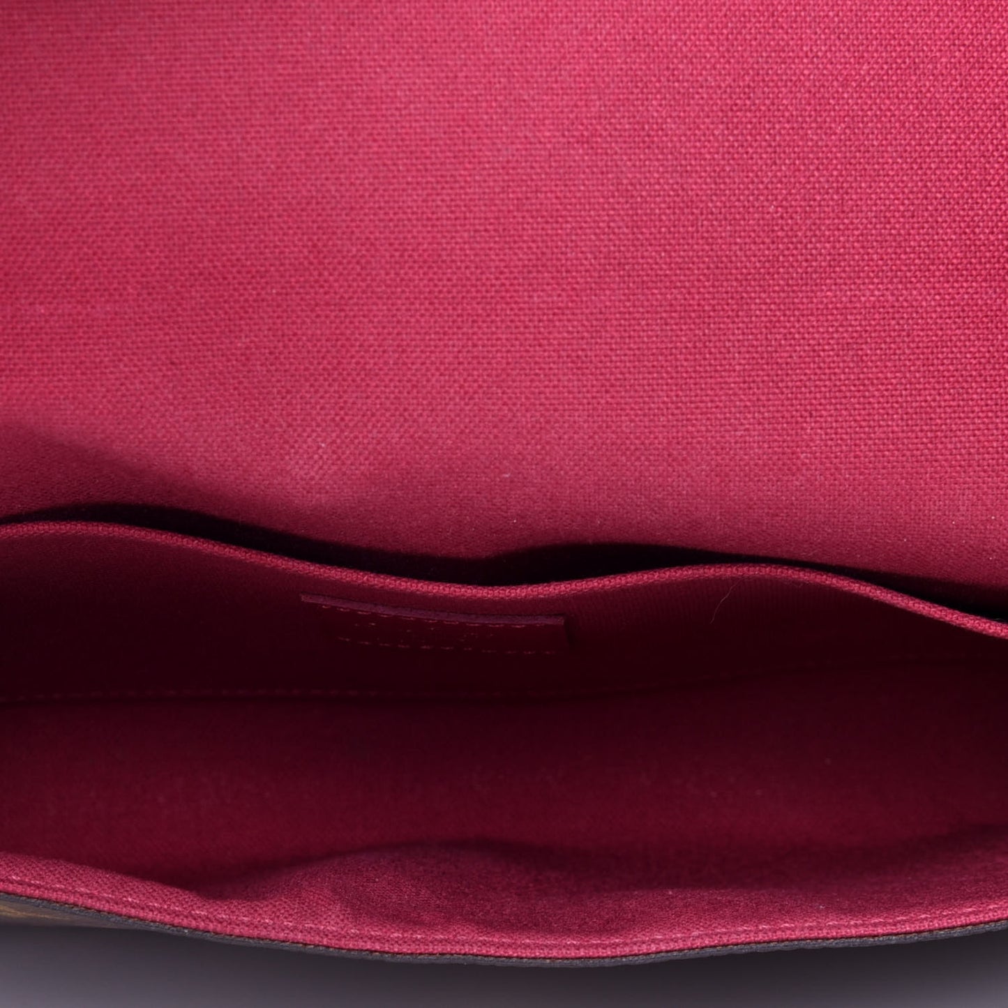 Monogram Pochette Felicie Chain Wallet Fuchsia